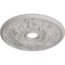 Ekena Millwork Acanthus Twist Medallion (Canopies up to 8 3/8"), 23 5/8"OD x 4 5/8"ID x 1 7/8"P, Ultra Pure White CM23ACUWF - alternate 3